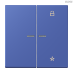 Jung BRG 12-5 PK 42 Abdeckung mit Kipphebel "Kegel" 1-fach 2 Kipphebel