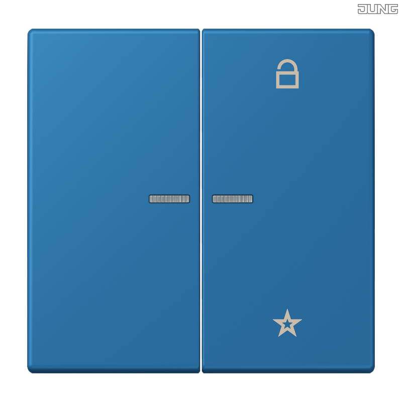 Jung BRG 12-5 PK 42 Abdeckung mit Kipphebel "Kegel" 1-fach 2 Kipphebel