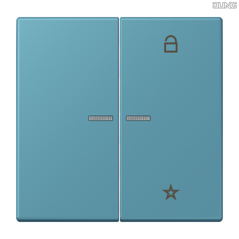 Jung BRG 12-5 PK 42 Abdeckung mit Kipphebel "Kegel" 1-fach 2 Kipphebel