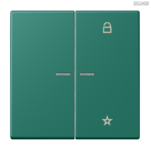 Jung BRG 12-5 PK 42 Abdeckung mit Kipphebel "Kegel" 1-fach 2 Kipphebel