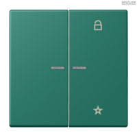 Jung BRG 12-5 PK 42 Abdeckung mit Kipphebel "Kegel" 1-fach 2 Kipphebel