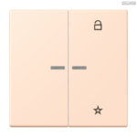 Jung BRG 12-5 PK 42 Abdeckung mit Kipphebel "Kegel" 1-fach 2 Kipphebel