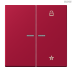 Jung BRG 12-5 PK 42 Abdeckung mit Kipphebel "Kegel" 1-fach 2 Kipphebel
