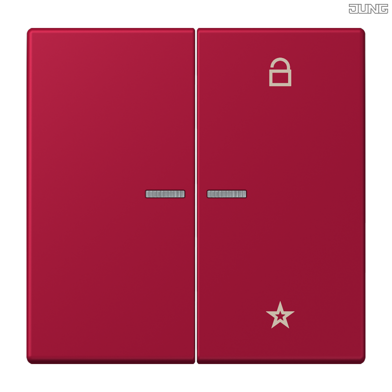Jung BRG 12-5 PK 42 Abdeckung mit Kipphebel "Kegel" 1-fach 2 Kipphebel