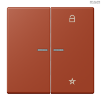 Jung BRG 12-5 PK 42 Abdeckung mit Kipphebel "Kegel" 1-fach 2 Kipphebel