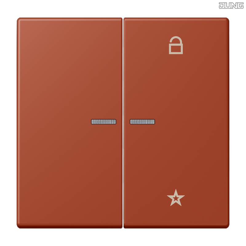 Jung BRG 12-5 PK 42 Abdeckung mit Kipphebel "Kegel" 1-fach 2 Kipphebel