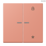 Jung BRG 12-5 PK 42 Abdeckung mit Kipphebel "Kegel" 1-fach 2 Kipphebel