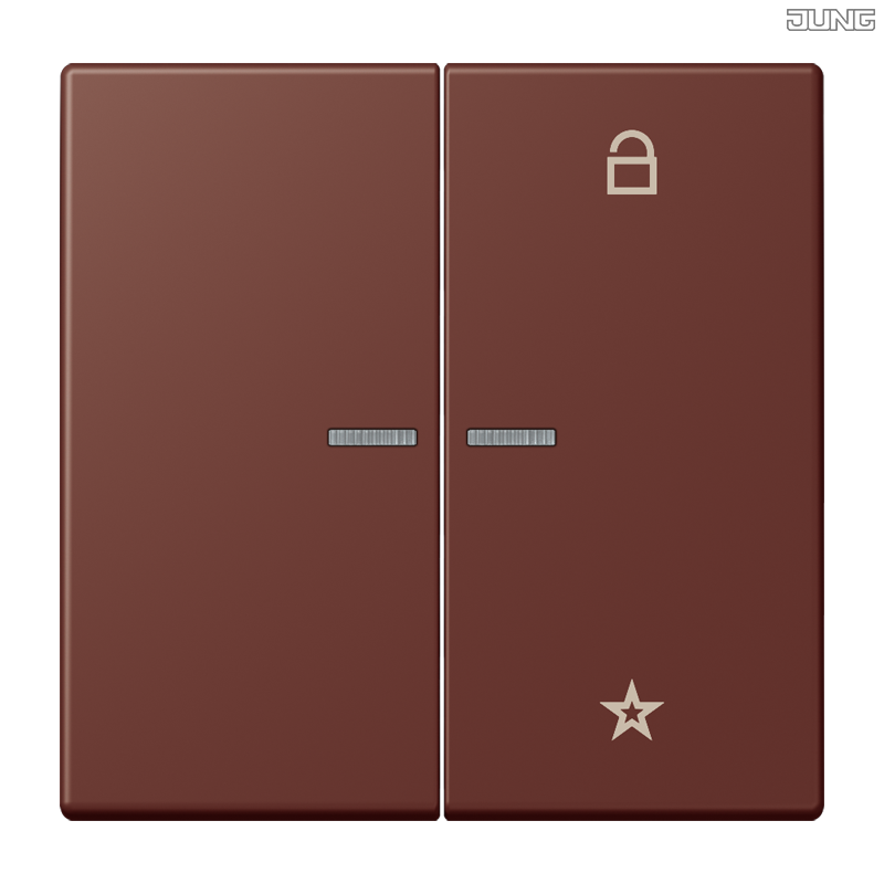 Jung BRG 12-5 PK 42 Abdeckung mit Kipphebel "Kegel" 1-fach 2 Kipphebel