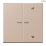 Jung BRG 12-5 PK 42 Abdeckung mit Kipphebel "Kegel" 1-fach 2 Kipphebel