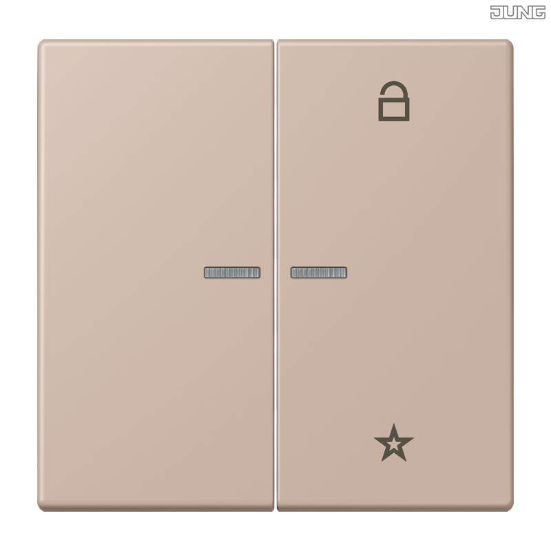 Jung BRG 12-5 PK 42 Abdeckung mit Kipphebel "Kegel" 1-fach 2 Kipphebel