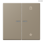 Jung BRG 12-5 PK 42 Abdeckung mit Kipphebel "Kegel" 1-fach 2 Kipphebel