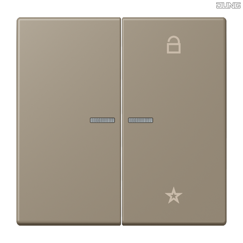 Jung BRG 12-5 PK 42 Abdeckung mit Kipphebel "Kegel" 1-fach 2 Kipphebel