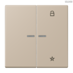 Jung BRG 12-5 PK 42 Abdeckung mit Kipphebel "Kegel" 1-fach 2 Kipphebel