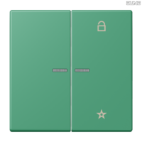 Jung BRG 12-5 PK 42 Abdeckung mit Kipphebel "Kegel" 1-fach 2 Kipphebel