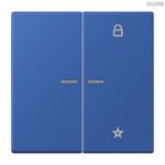 Jung BRG 12-5 PK 42 Abdeckung mit Kipphebel "Kegel" 1-fach 2 Kipphebel