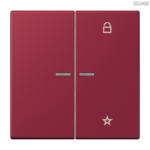 Jung BRG 12-5 PK 42 Abdeckung mit Kipphebel "Kegel" 1-fach 2 Kipphebel