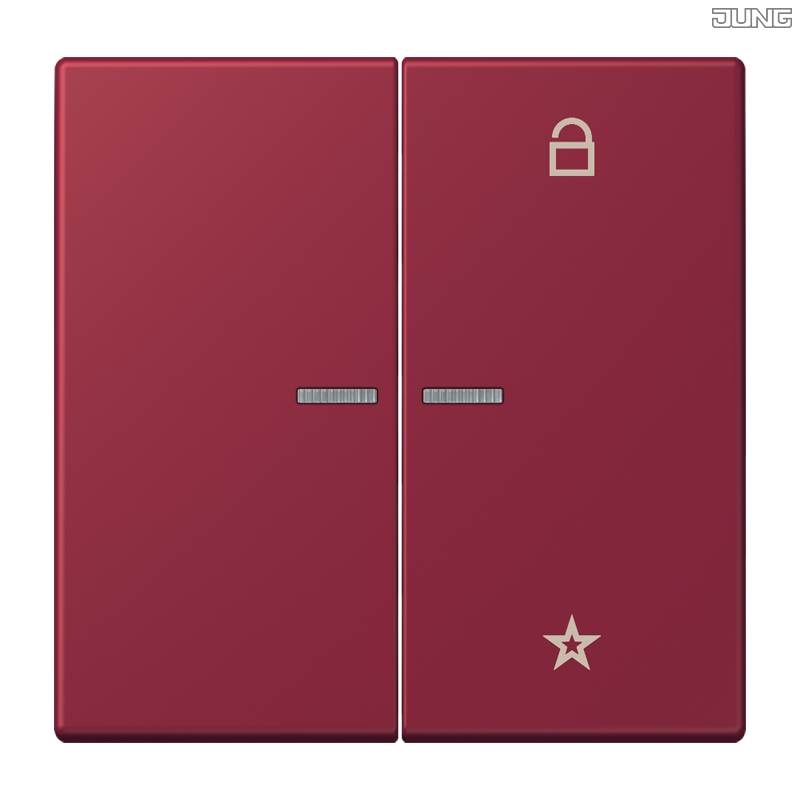 Jung BRG 12-5 PK 42 Abdeckung mit Kipphebel "Kegel" 1-fach 2 Kipphebel