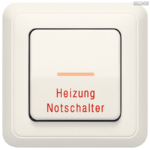 Jung BRG 12-5 PK 42 Abdeckung mit Kipphebel "Kegel" 1-fach 2 Kipphebel