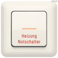Jung BRG 12-5 PK 42 Abdeckung mit Kipphebel "Kegel" 1-fach 2 Kipphebel