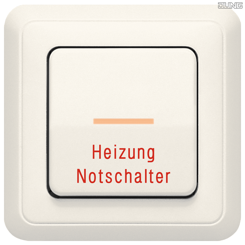 Jung BRG 12-5 PK 42 Abdeckung mit Kipphebel "Kegel" 1-fach 2 Kipphebel