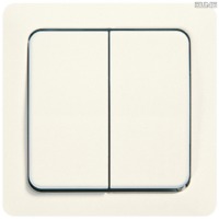 Jung BRG 12-5 PK 42 Abdeckung mit Kipphebel "Kegel" 1-fach 2 Kipphebel