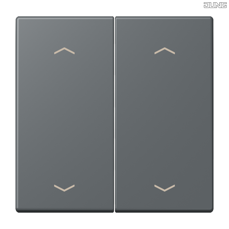Jung BRG 12-5 PK 42 Abdeckung mit Kipphebel "Kegel" 1-fach 2 Kipphebel
