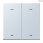 Jung BRG 12-5 PK 42 Abdeckung mit Kipphebel "Kegel" 1-fach 2 Kipphebel
