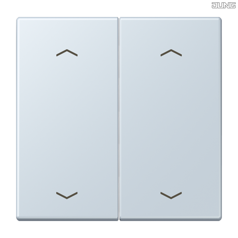 Jung BRG 12-5 PK 42 Abdeckung mit Kipphebel "Kegel" 1-fach 2 Kipphebel