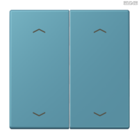 Jung BRG 12-5 PK 42 Abdeckung mit Kipphebel "Kegel" 1-fach 2 Kipphebel