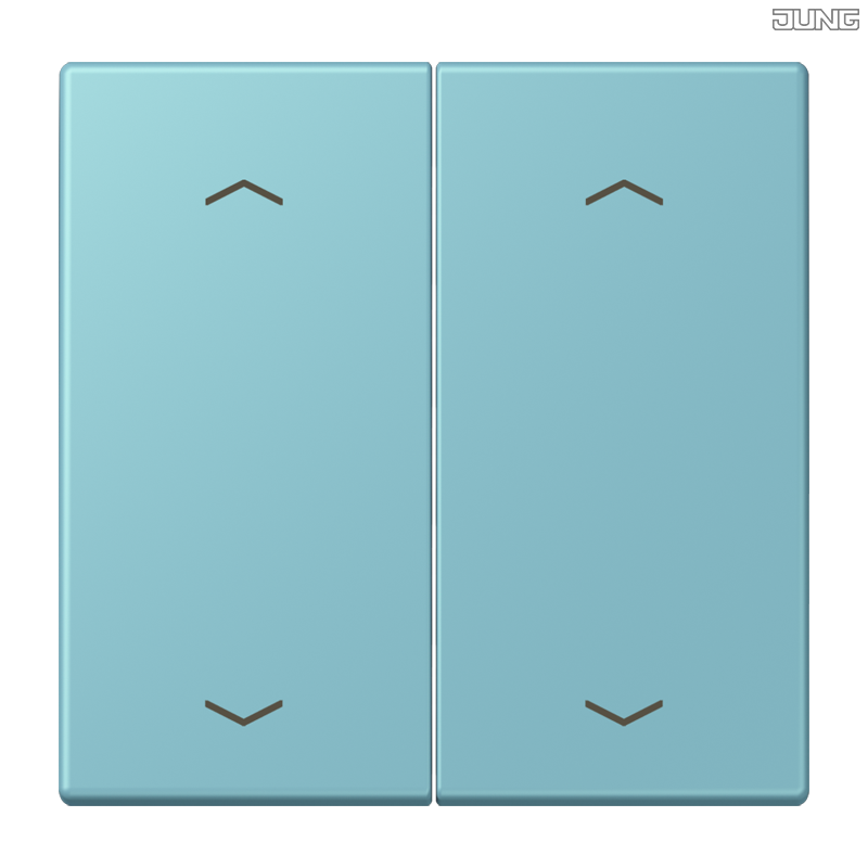 Jung BRG 12-5 PK 42 Abdeckung mit Kipphebel "Kegel" 1-fach 2 Kipphebel