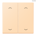 Jung BRG 12-5 PK 42 Abdeckung mit Kipphebel "Kegel" 1-fach 2 Kipphebel