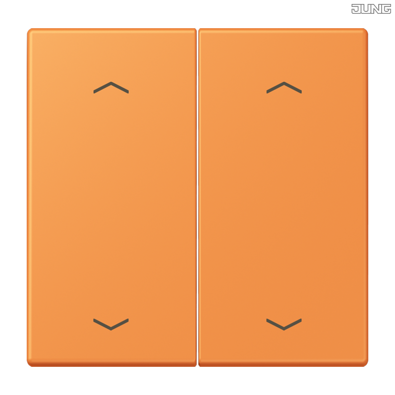 Jung BRG 12-5 PK 42 Abdeckung mit Kipphebel "Kegel" 1-fach 2 Kipphebel