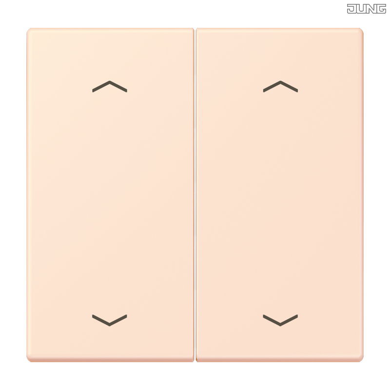 Jung BRG 12-5 PK 42 Abdeckung mit Kipphebel "Kegel" 1-fach 2 Kipphebel