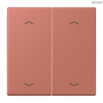 Jung BRG 12-5 PK 42 Abdeckung mit Kipphebel "Kegel" 1-fach 2 Kipphebel