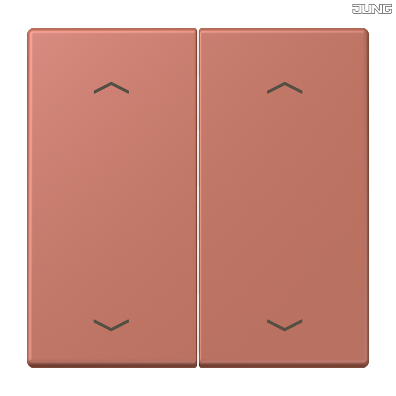 Jung BRG 12-5 PK 42 Abdeckung mit Kipphebel "Kegel" 1-fach 2 Kipphebel
