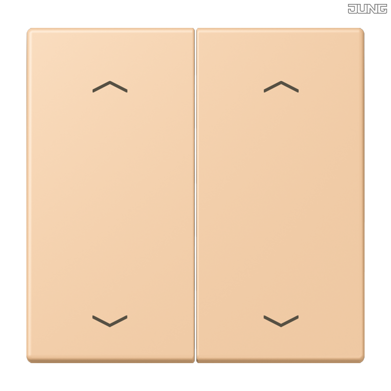 Jung BRG 12-5 PK 42 Abdeckung mit Kipphebel "Kegel" 1-fach 2 Kipphebel