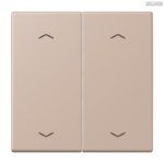 Jung BRG 12-5 PK 42 Abdeckung mit Kipphebel "Kegel" 1-fach 2 Kipphebel