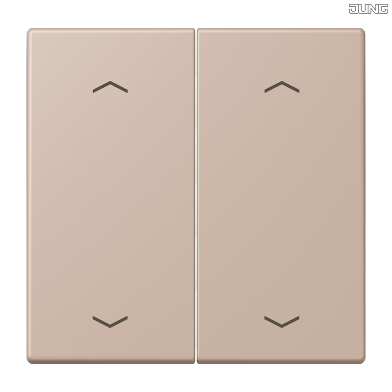 Jung BRG 12-5 PK 42 Abdeckung mit Kipphebel "Kegel" 1-fach 2 Kipphebel
