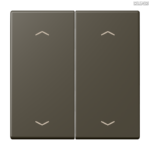 Jung BRG 12-5 PK 42 Abdeckung mit Kipphebel "Kegel" 1-fach 2 Kipphebel