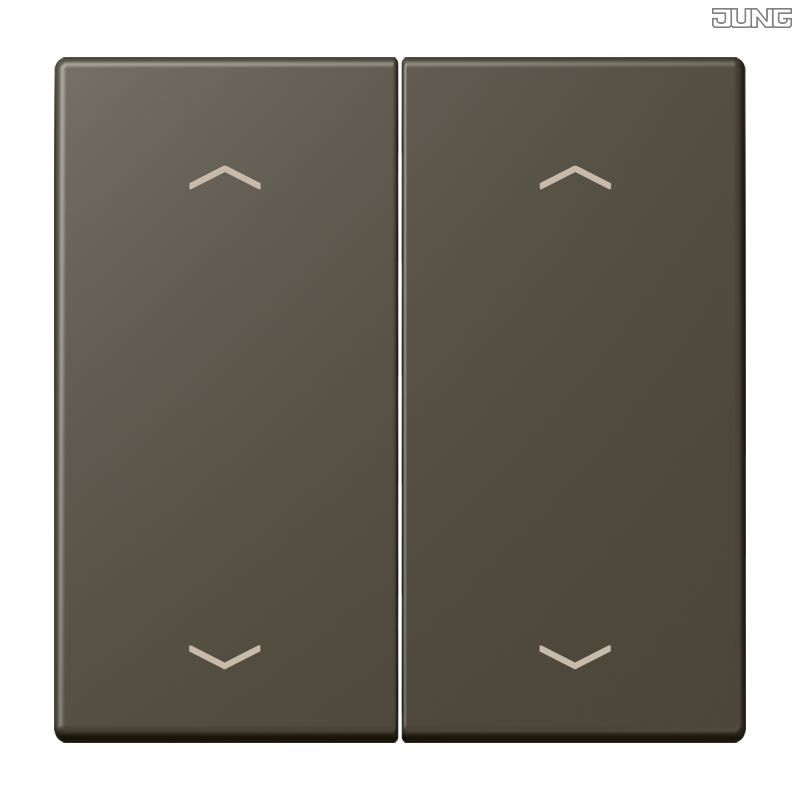 Jung BRG 12-5 PK 42 Abdeckung mit Kipphebel "Kegel" 1-fach 2 Kipphebel