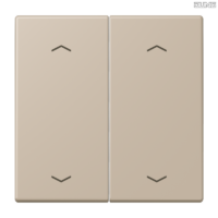 Jung BRG 12-5 PK 42 Abdeckung mit Kipphebel "Kegel" 1-fach 2 Kipphebel