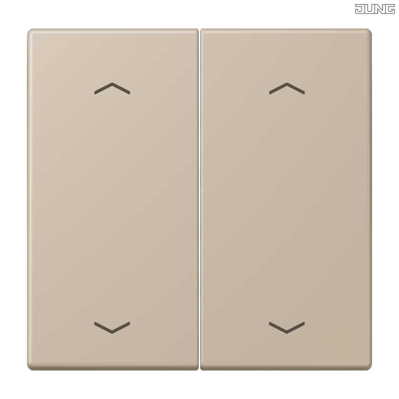 Jung BRG 12-5 PK 42 Abdeckung mit Kipphebel "Kegel" 1-fach 2 Kipphebel