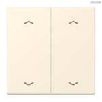 Jung BRG 12-5 PK 42 Abdeckung mit Kipphebel "Kegel" 1-fach 2 Kipphebel