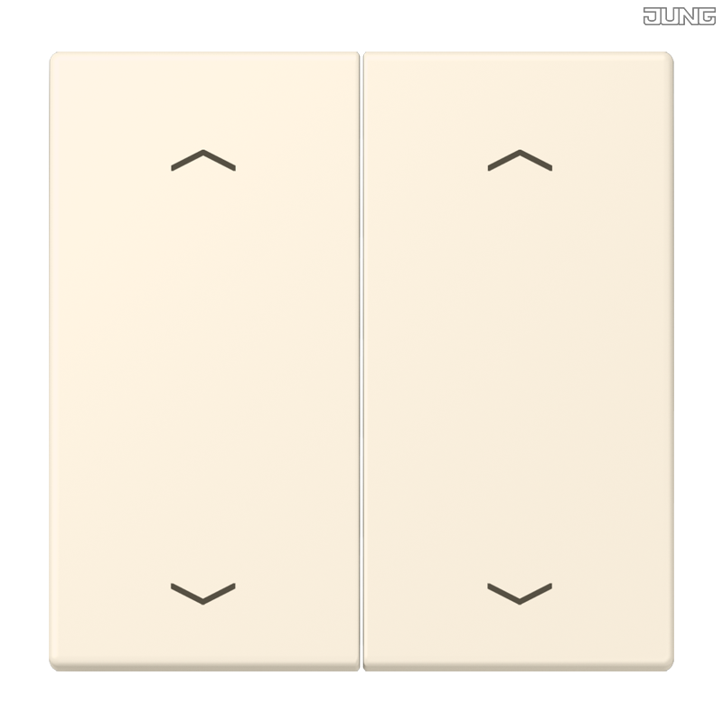 Jung BRG 12-5 PK 42 Abdeckung mit Kipphebel "Kegel" 1-fach 2 Kipphebel