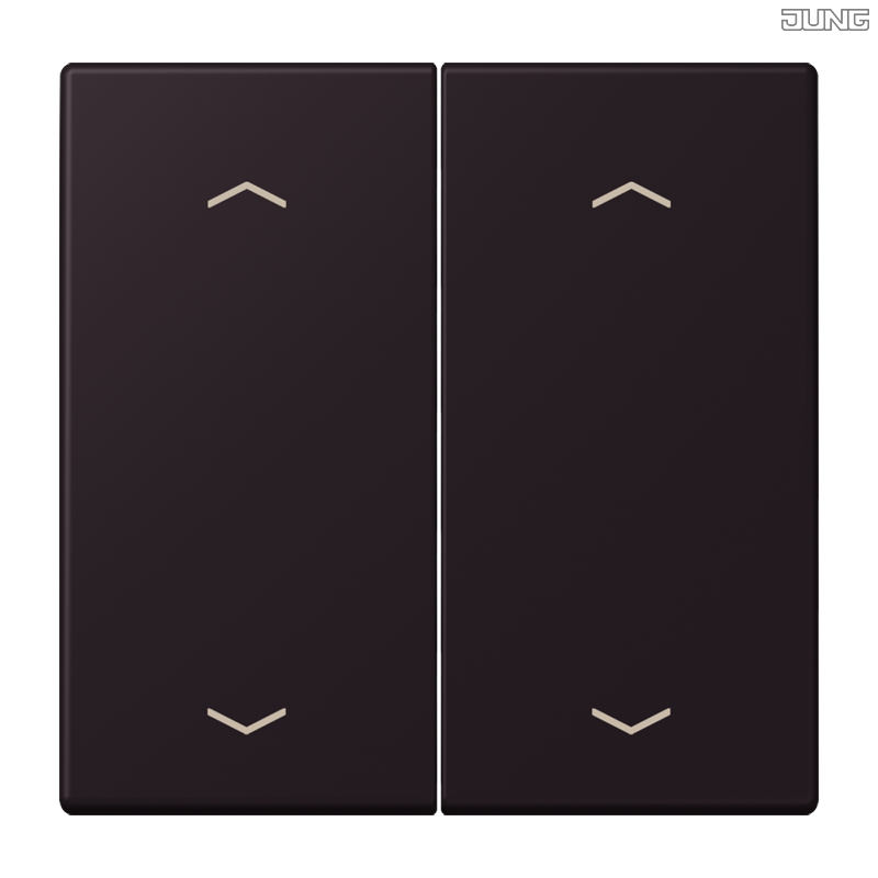 Jung BRG 12-5 PK 42 Abdeckung mit Kipphebel "Kegel" 1-fach 2 Kipphebel