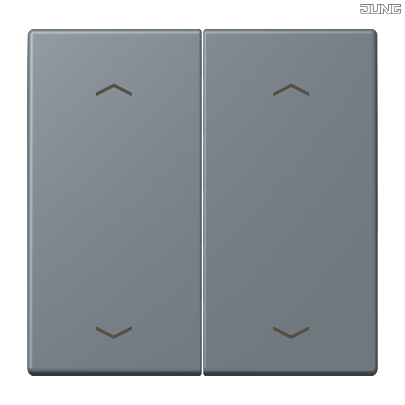 Jung BRG 12-5 PK 42 Abdeckung mit Kipphebel "Kegel" 1-fach 2 Kipphebel