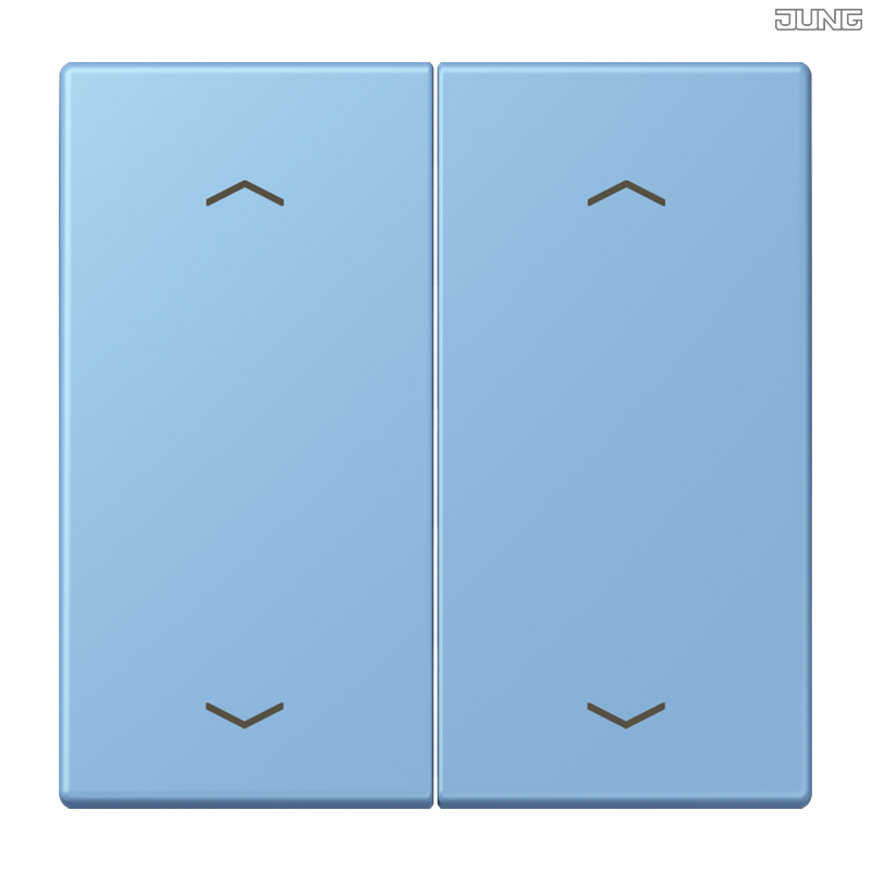 Jung BRG 12-5 PK 42 Abdeckung mit Kipphebel "Kegel" 1-fach 2 Kipphebel