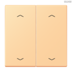 Jung BRG 12-5 PK 42 Abdeckung mit Kipphebel "Kegel" 1-fach 2 Kipphebel