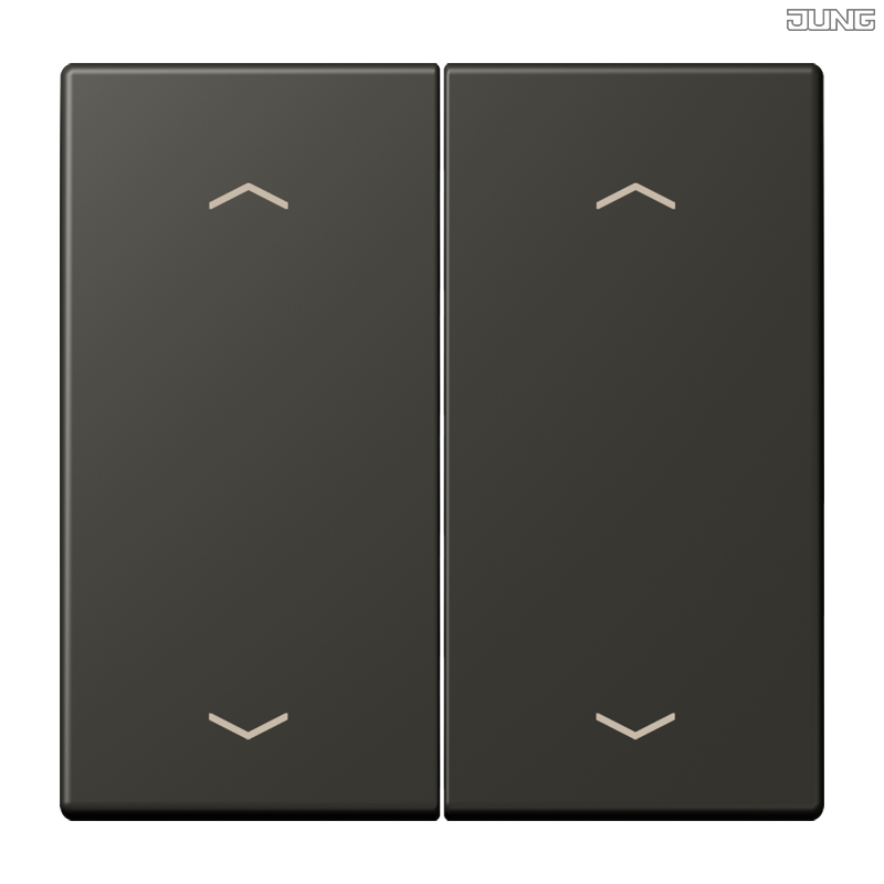 Jung BRG 12-5 PK 42 Abdeckung mit Kipphebel "Kegel" 1-fach 2 Kipphebel