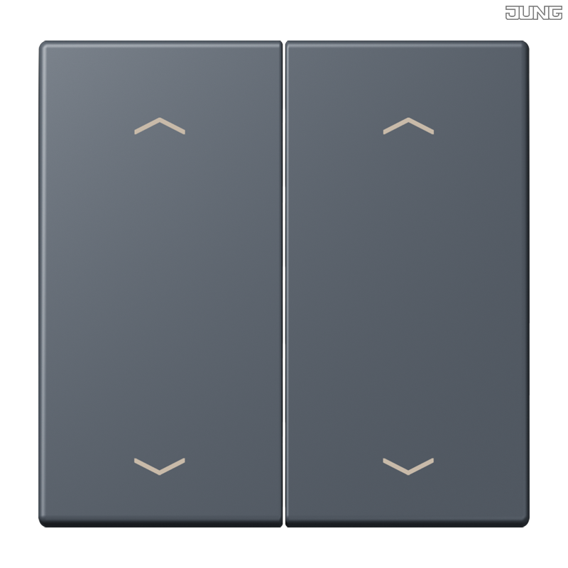 Jung BRG 12-5 PK 42 Abdeckung mit Kipphebel "Kegel" 1-fach 2 Kipphebel
